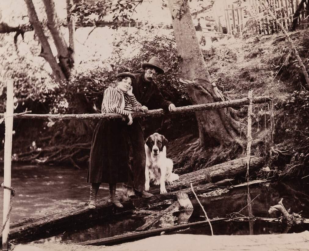Grace Carpenter Hudson (1865-1937), was a prominent artist who along with her ethnologist husband John (left) chronicled the lives of the Pomo Native Americans in the late 1800s. In her lifetime, Hudson achieved national reputation for her sympathetic portraits of indigenous people. (The Press Democrat Archive)
