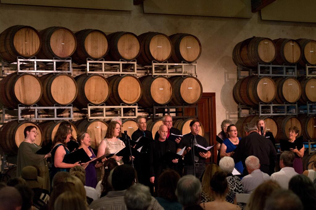 MusicWorks!Sonoma is one of several performing groups offering holiday concerts around the Valley.