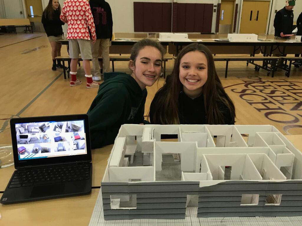 Students presented their suggestion as the best affordable housing design at a showcase on Dec. 18.