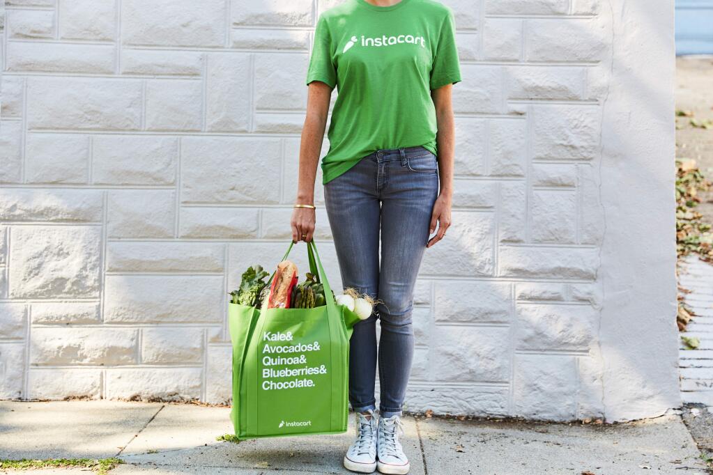Instacart now delivers to Sonoma.