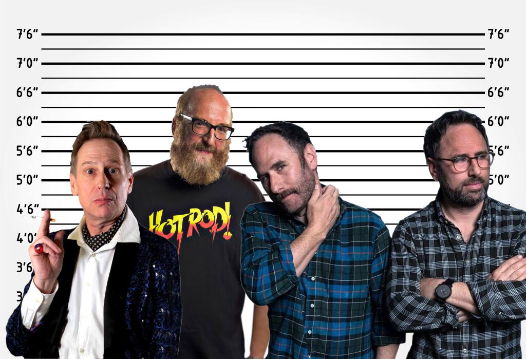 Scott Thompson, Brian Posehn and the Sklar Brothers are scheduled to perform at the Pet-a-Llama Comedy Festival. (COURTESY PHOTO)