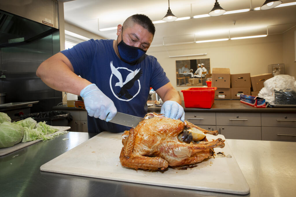 The community center has long hosted Thanksgiving, but will soon launch a full fleet of culinary classes. (Photo by Robbi Pengelly/Index-Tribune)