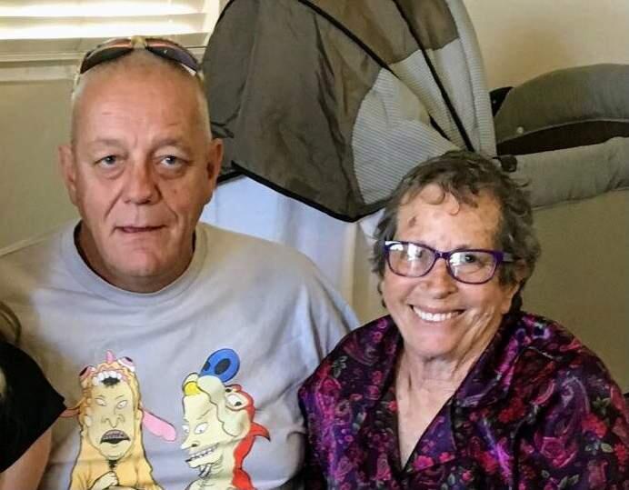 From left to right: Steve Stelter, 56, and Janet Costanzo, 71, died in their Redwood Valley home on Monday, Oct. 9, 2017. (Courtesy Reeah Winkle)