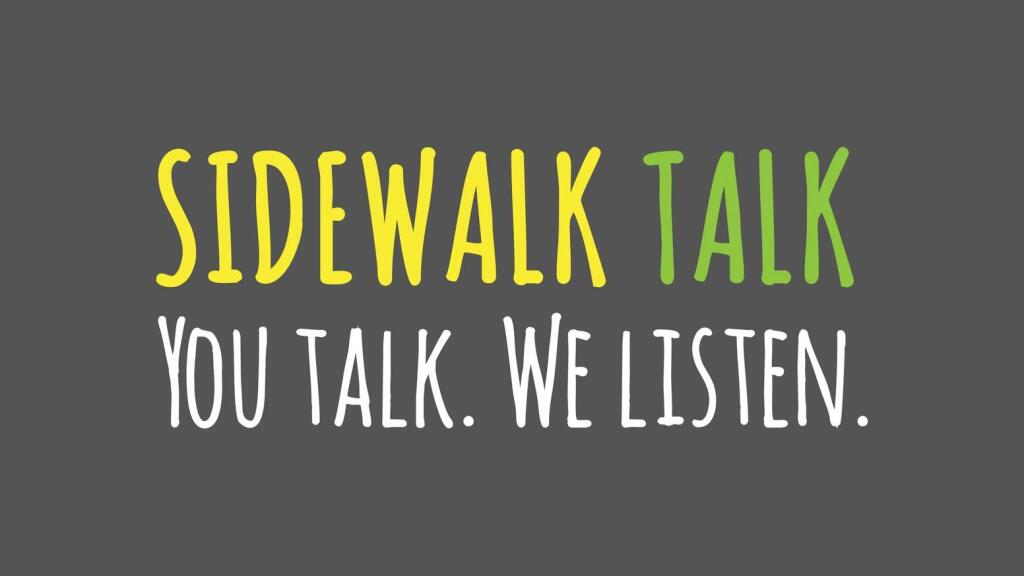 Sidewalk Talk is a worldwide listening project founded in San Francisco in 2015.