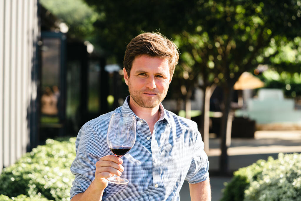 Andrew Holve is the winemaker who crafted our wine of the week: Newton, 2018 Napa Valley Chardonnay (Newton)