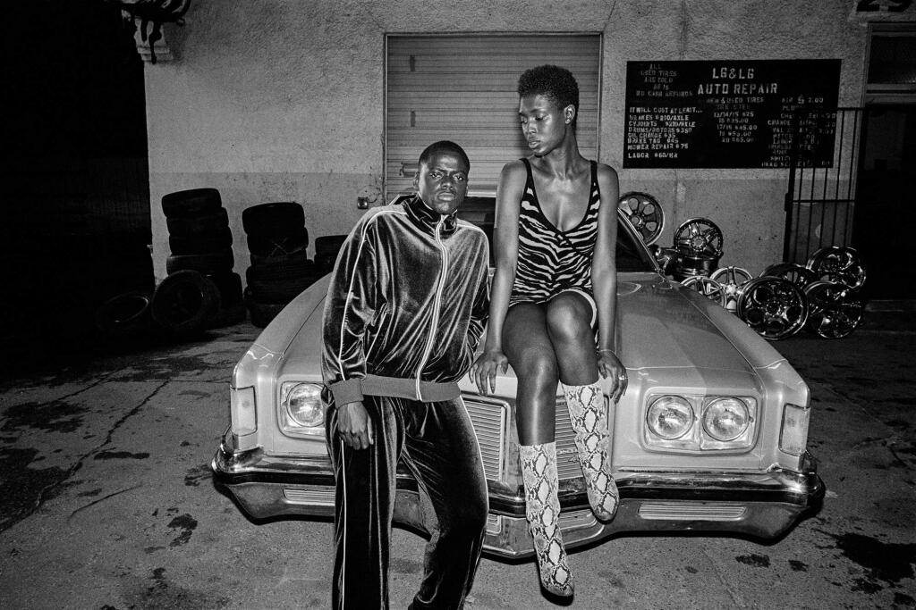 From left, Daniel Kaluuya as Slim and Jodie Turner-Smith as Queen in the film 'Queen & Slim.' (Andre D. Wagner/Universal Pictur/TNS)