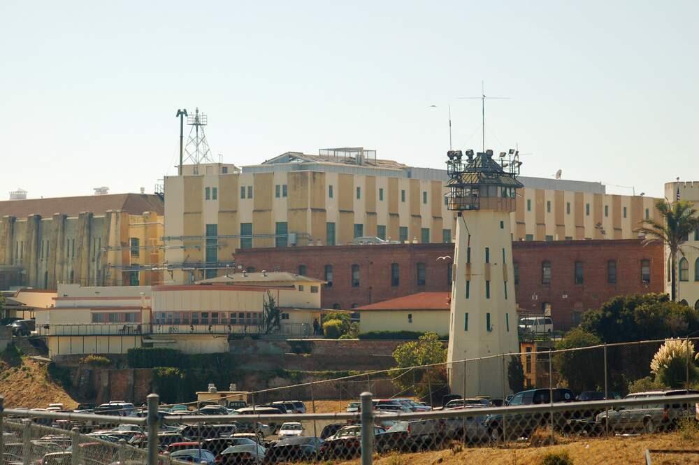 San Quentin State Prison in California, home of California's death row, where infamous criminals such as Scott Peterson and Richard Allan Davis are kept.