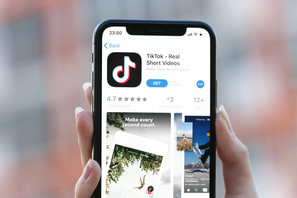 TikTok’s focus on short videos creates an opportunity for brands to create value-based content in a relatable way that truly connects with an audience. (XanderSt / Shutterstock)