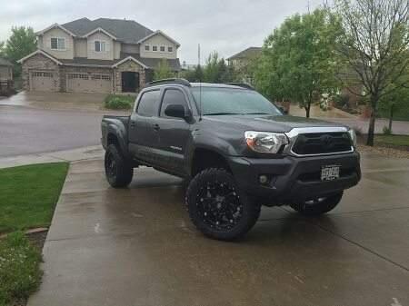 One of the stolen cars was a Toyota Tacoma (file photo).