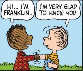 The character of Franklin was introduced to the comic strip on July 31, 1968. (Photo: Charles M. Schulz Museum)