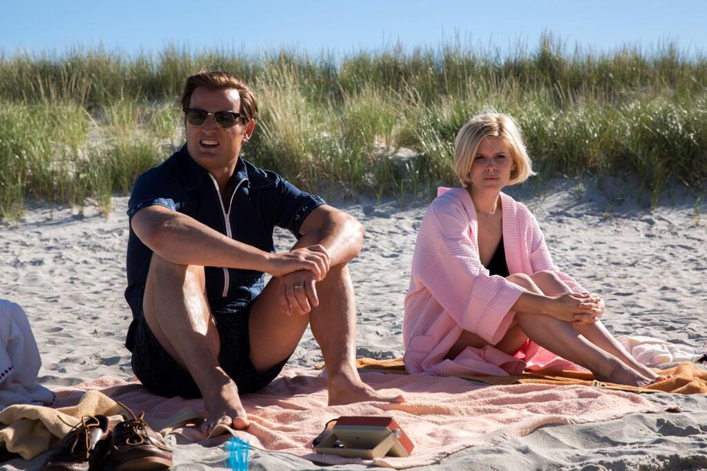 Jason Clarke stars as Sen. Ted Kennedy and Kate Mara as Mary Jo Kopechne in 'Chappaquiddick,' about the 1969 scandal in which a young woman died after the car she and Kennedy were in drove off a bridge. ( Entertainment Studios Motion Pictures)