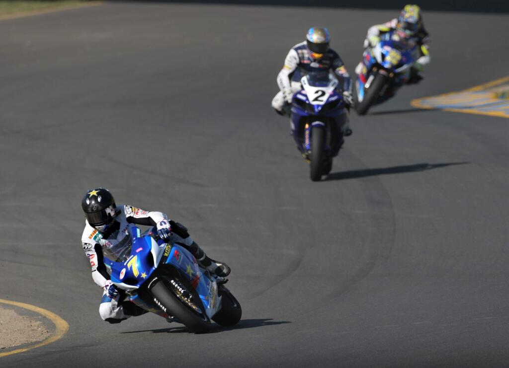 Superbike racing at Sonoma Raceway. (PD File)