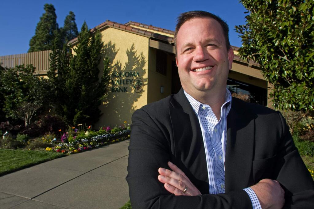Sean Cutting, now 48, was president of Sonoma Valley Bank until 2010, when federal agents seized its assets.