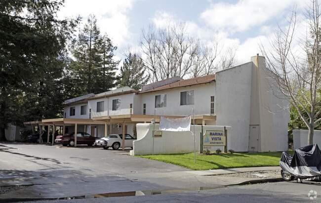 The 42-unit Marina Vista Apartments in southcentral Napa sold on March 7, 2017, for $10.4 million. (COSTAR)