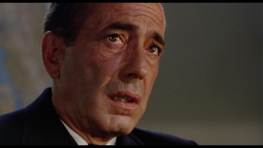 Humphrey Bogart as Lt. Cmdr. Philip Francis Queeg in “The Caine Mutiny.”