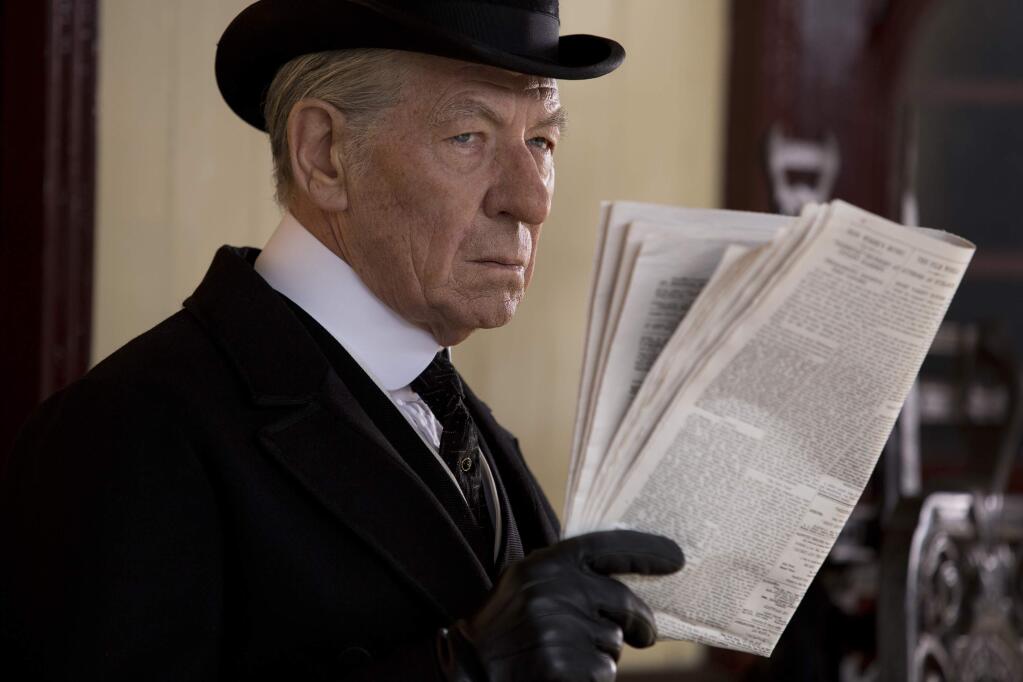 Sir Ian McKellen in 'Mr. Holmes.' (Giles Keyte/Roadside Attractions)