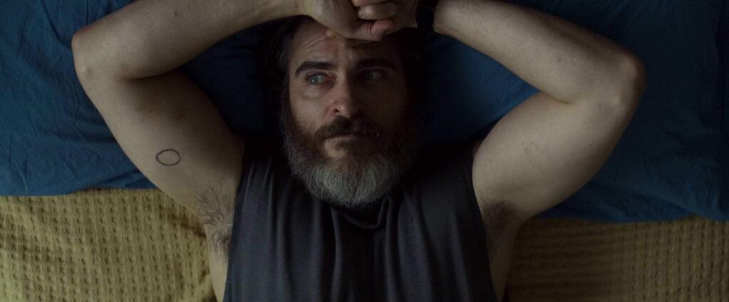 Director Lynne Ramsey makes better use of Joaquin Phoenix in this taut thriller.
