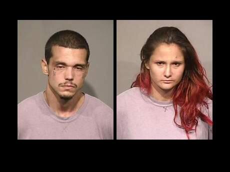 Zachary Stovall and Kera Anderson are suspects in the theft of a Sonoma woman's Land Rover; they were apprehended Thursday, Aug. 16, by Sonoma Sheriff's deputies. (SCSO)