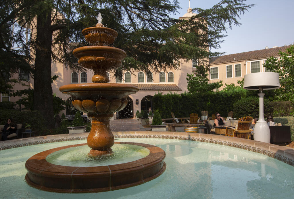 The Fairmont Sonoma Mission Inn in Boyes Hot Springs, Friday, Aug. 13, 2021. (Photo by Robbi Pengelly/Index-Tribune)