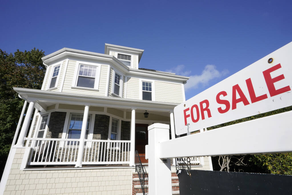 Rising interest rates are making an impact on the North Bay’s residential real estate market. (AP Photo/Steven Senne)