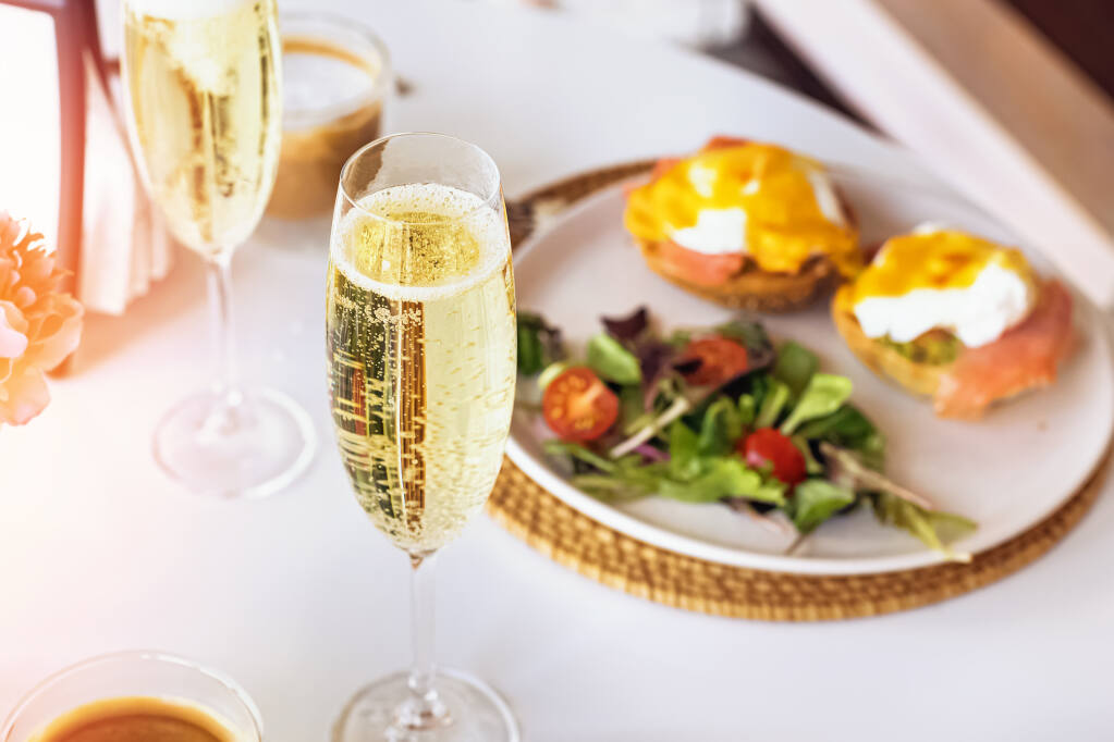 While prosecco is not as complex as Champagne, it’s a cheaper option. (Shutterstock)