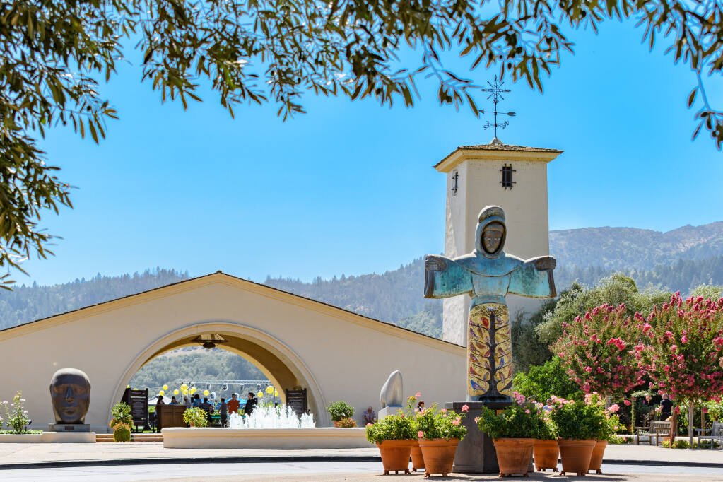 Napa Valley visitors who want the Robert Mondavi Winery experience will have to go to a historic downtown Napa building as renovation work progresses at the iconic estate in the next three years. (Arnieby / Shutterstock) Aug. 17, 2019