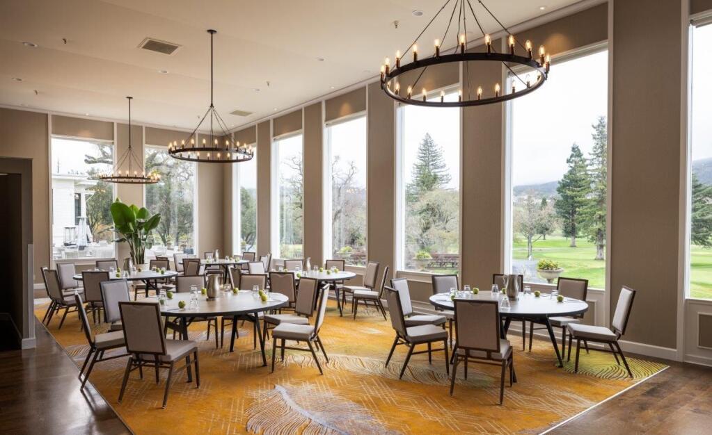 Napa’s Silverado Resort in February completed a renovation to its ballroom, and meeting and event spaces. (Courtesy: Silverado Resort)