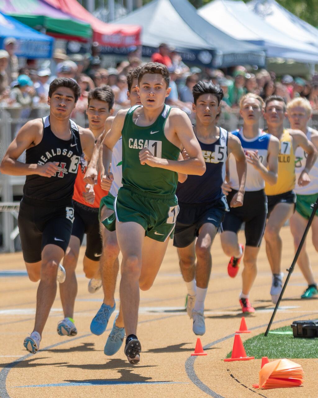 Brian Tucker for the Argus-Courier Casa Grande's Logan Moon was expected to lead a talent-loaded Casa Grande distance corps.