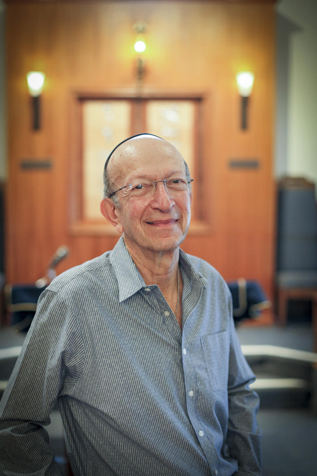 Rabbi Ted Feldman of B’Nai Israel Jewish Center in Petaluma is retiring at the end of the month._Monday, June 20, 2022._Petaluma, CA, USA._(CRISSY PASCUAL/ARGUS-COURIER STAFF)