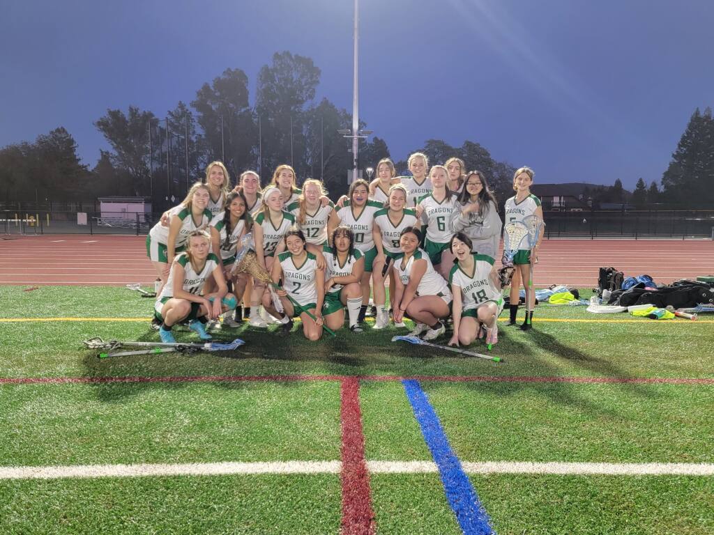 The Sonoma Valley girls lacrosse team secured its first victory.