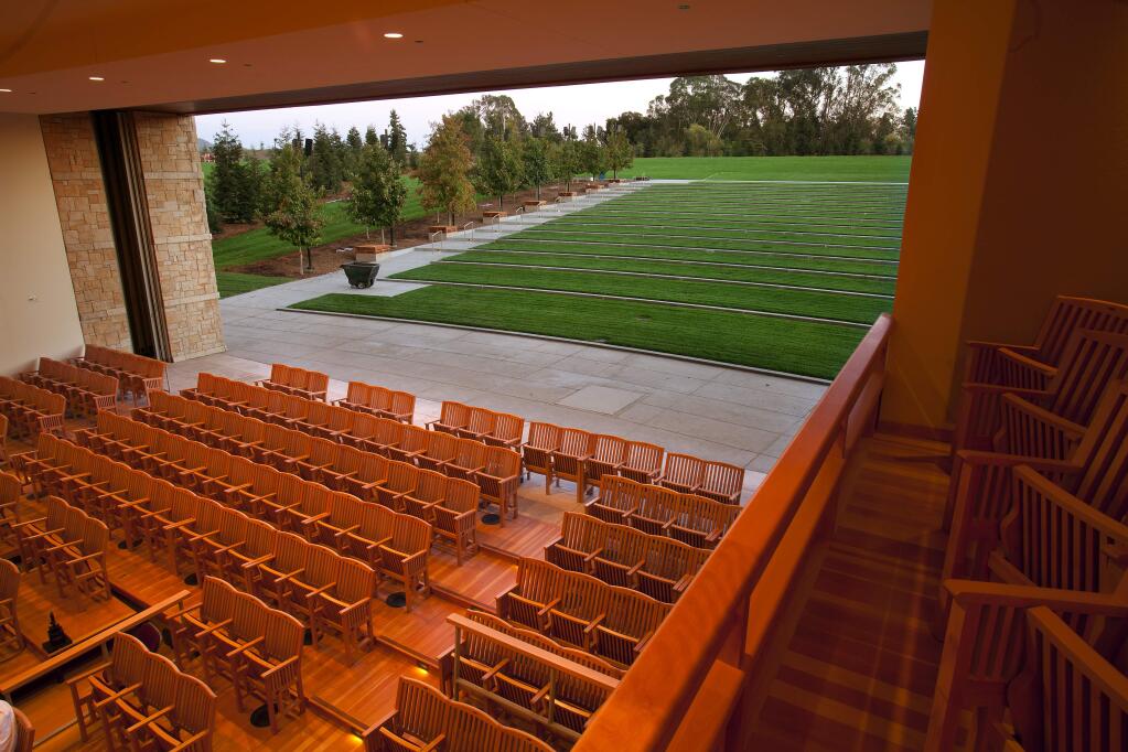 Weill Hall lawn shown in 2012 (JOHN BURGESS/ PD FILE)