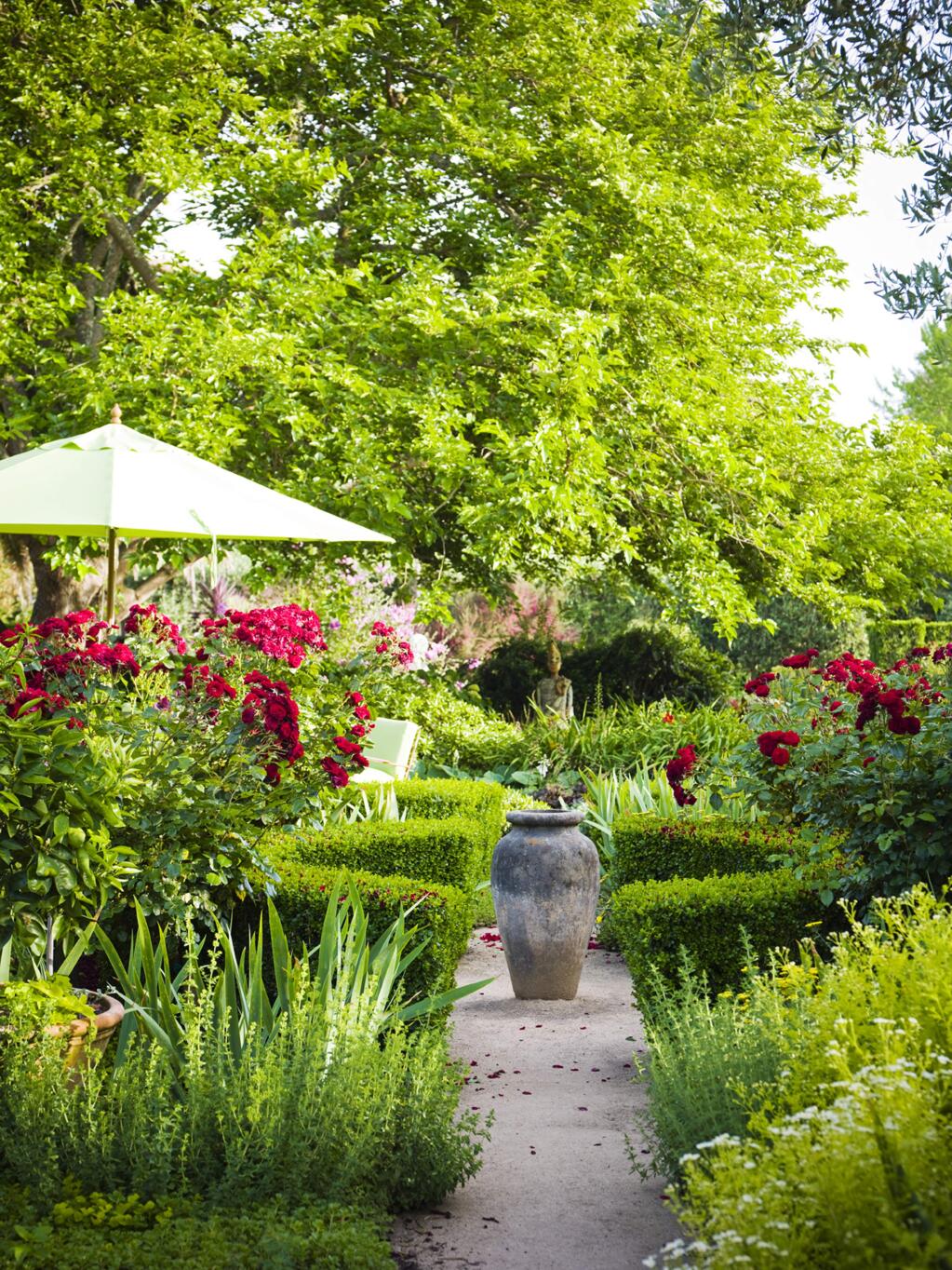 Take a walk through a gorgeous flower garden, like Quarryhill Botanical Garden for a peaceful, romantic stroll. (Photo / Thomas J. Story)