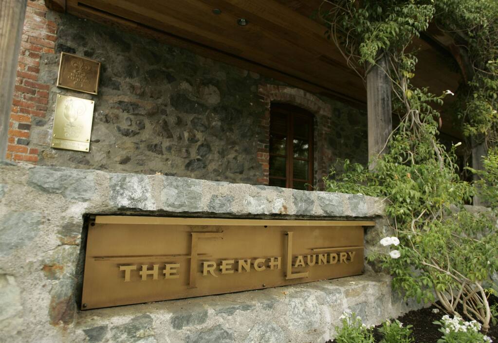 FILE - The French Laundry restaurant in Yountville, Calif. (AP Photo/Eric Risberg, File)