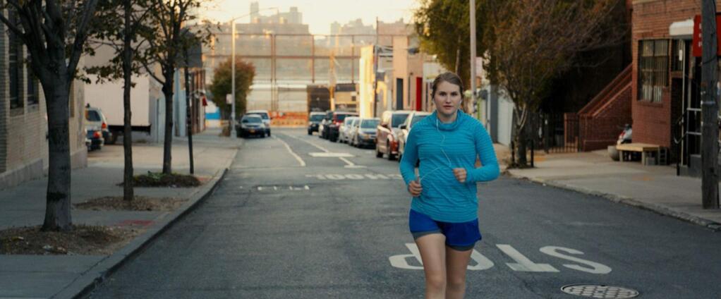 Brittany Forgler (Jillian Bell) is a friendly, hot mess of a New Yorker who always knows how to have a good time, but at 27, her late-night adventures and early-morning walks-of-shame are starting to catch up to her in 'Brittany Runs a Marathon.' (Amazon Studios)