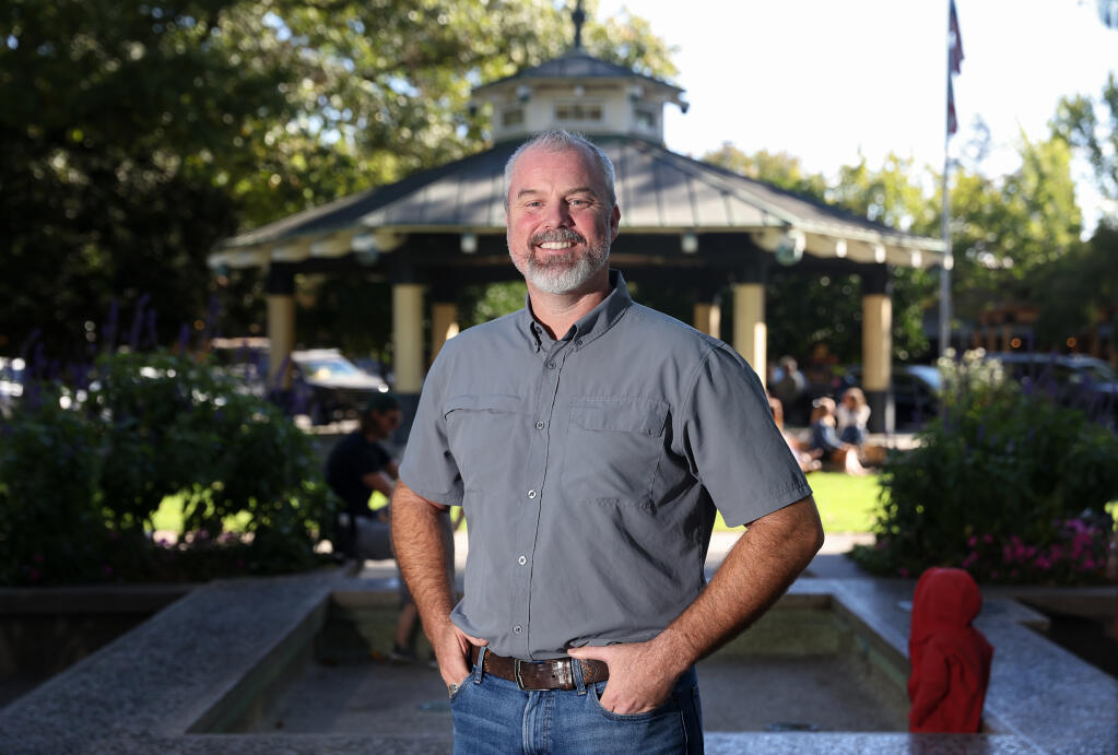 Sonoma Country Supervisor James Gore announced he will be running for a third term representing the 4th District in the June 2022 election. (Christopher Chung/ The Press Democrat)