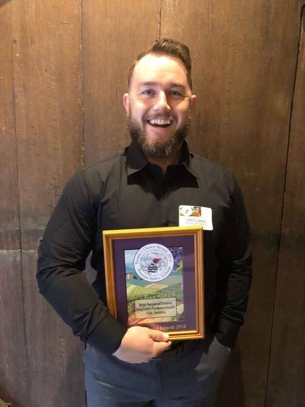 Best Personal Trainer - Greg Lewis/Parkpoint Health Clubs - Sonoma