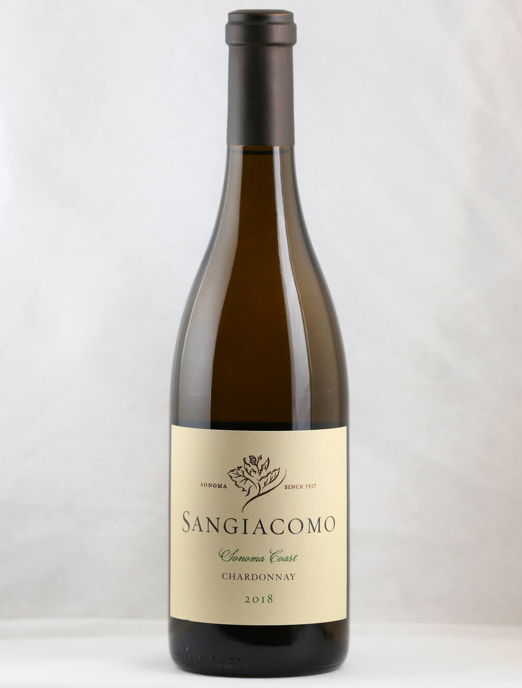 Sangiacomo 2018 Chardonnay Sonoma Coast snagged the Best of the Best award in the North Coast Wine Challenge 2020. (Christopher Chung/ The Press Democrat)