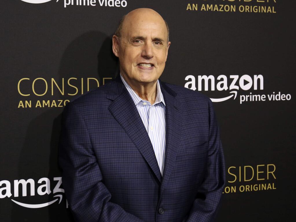 FILE - In this April 22, 2017 file photo, Jeffrey Tambor arrives at the 'Transparent' FYC special screening in Los Angeles. Trace Lysette, an actress on 'Transparent,' says the show‚Äôs star Tambor pressed his body against hers in a sexually aggressive manner during filming and made inappropriate and unwanted sexual statements. Tambor denies the allegations saying he has ‚Äúnever been a predator - ever.‚Äù (Photo by Willy Sanjuan/Invision/AP, File)