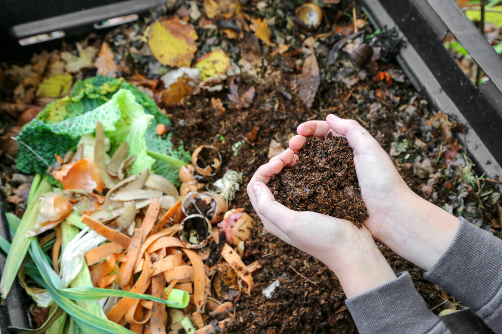Compost equals love for both your garden and the earth. Sebastopol is offering free compost on Sunday, Apr. 24.