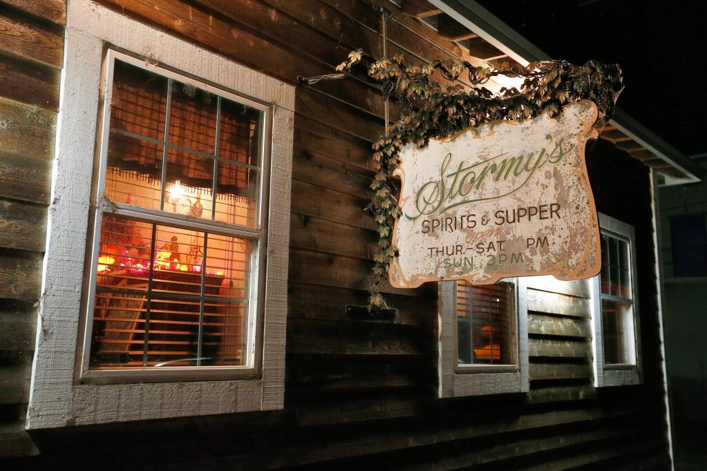 Stormy's Spirits and Supper, in Bloomfield, California on Saturday, October 8, 2016. (Alvin Jornada / The Press Democrat