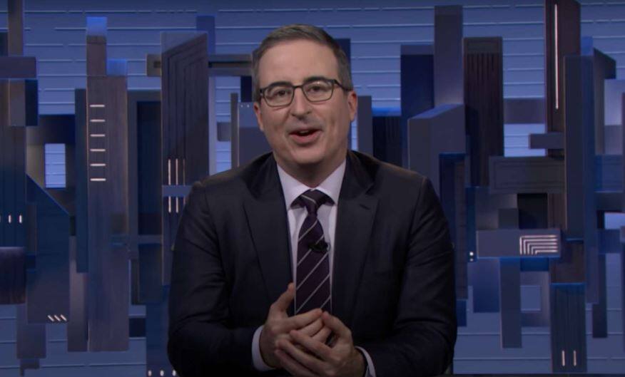 John Oliver discussed the nation's homelessness crisis on Sunday, Oct. 31, 2021, episode of "Last Week Tonight." (HBO)
