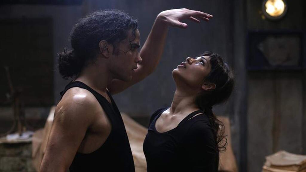 Reece Ritchie and Frieda Pinto star in 'Desert Dancer,' a drama about an underground troupe in Tehran, Iran. (RELATIVITY MEDIA)