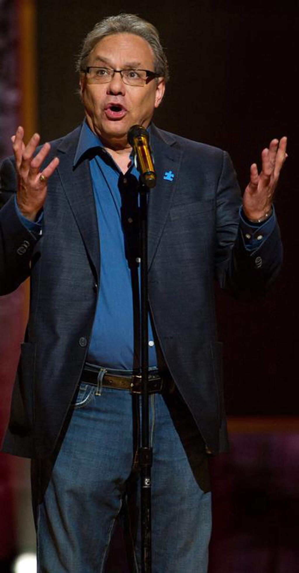 Comedian and actor Lewis Black brings his 'The Joke's On US' tour to the Luther Burbank Center in Santa Rosa on Sunday, Jan. 20, 2019. (LEWISBLACK.COM)