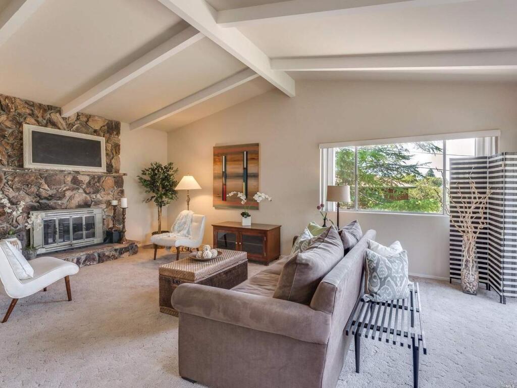 A spacious living room at 32 Meadowglen Drive, Petaluma. Property listed by Margaret Kent,RE/MAX PROs; remax.com ; 707-338-2178. (Courtesy of NORCAL MLS)