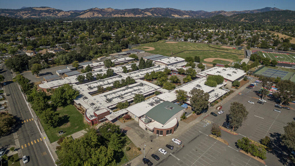 Montgomery High School, Santa Rosa, Wednesday, Aug. 9, 2023. (Chad Surmick / The Press Democrat file)