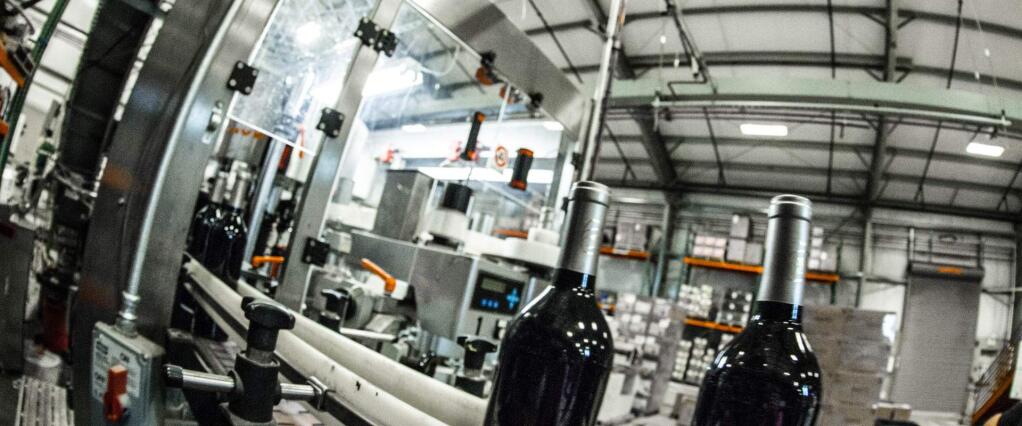 WX Bottling in 2015 produced 700,000-plus cases for national, partner and exclusive brands plus contract-bottling clients at its Carneros facility in Sonoma County. (WX)