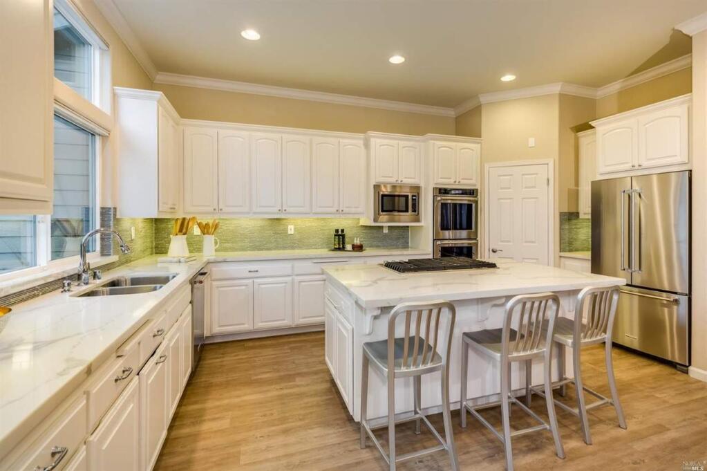Entertain guests while cooking at 224 Stowring Road, Petaluma. Property listed by Lisa Capurro/Sotheby's International Realty, lisacapurro.com, 707.935.2506. (Courtesy of NORCAL MLS)