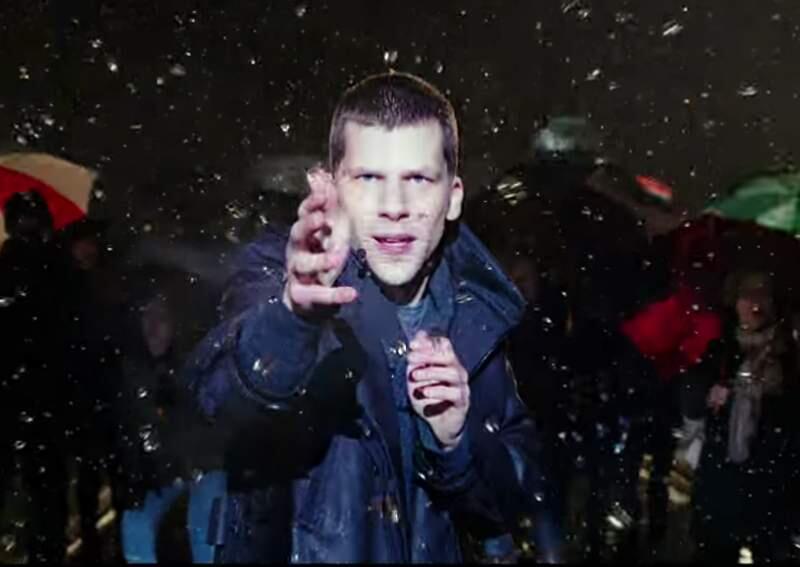 Summit EntertainmentJesse Eisenberg as illusionist Danny Atlas returns with his Four Horsement buddies in 'Now You See Me 2,' to try to expose the unethical practices of a tech magnate.