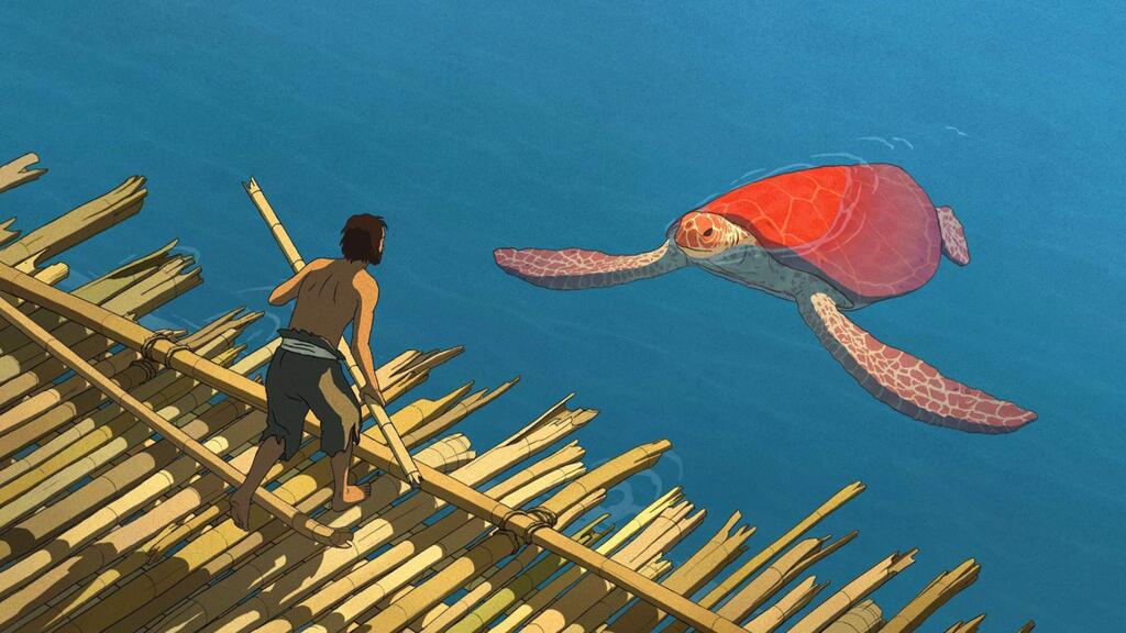 “The Red Turtle.” Oscar nominated story from Japan's virtuoso Studio Ghibli of a man shipwrecked on a tropical island inhabited by turtles, crabs and birds recounts the milestones in the life of a human being. (Studio Ghibli)