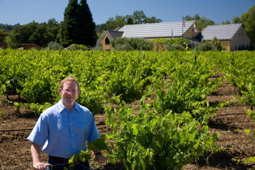 Hugh Chappelle, winemaker at Quivira Vineyards
